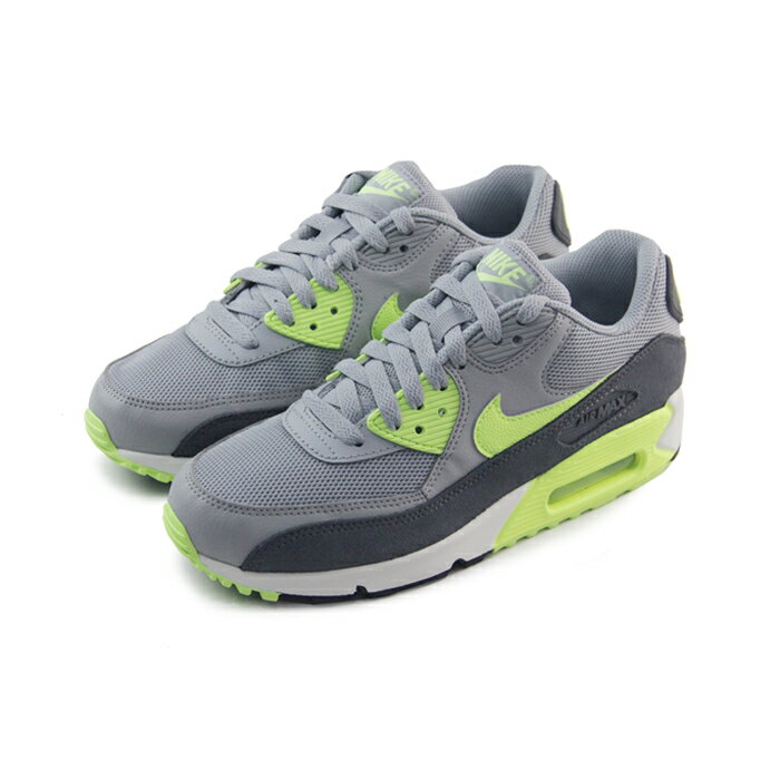 (女)NIKE WMNS AIR MAX 90 ESSENTIAL 休閒鞋 灰/螢光綠/黑-616730022