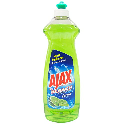 美國進口 AJAX 強效去污濃縮洗碗精-熱帶萊姆414ml