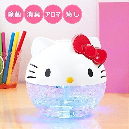 日本直送 Hello Kitty 大臉圓球造型 空氣清淨機/ 美容香氛 香氛器