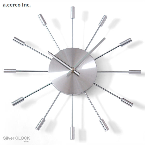 E&J【N20002】a.cerco Clock 鋁製錐形 掛鐘； 時鐘/鬧鐘/loft風/簡約/質感/無印/工業風
