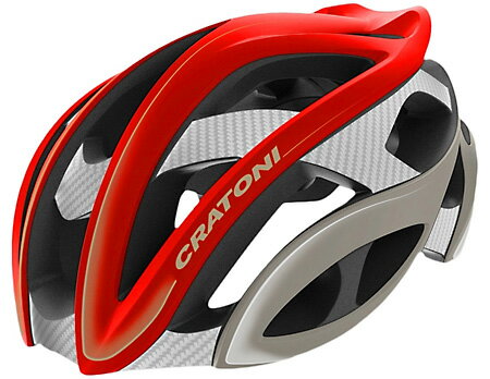 【7號公園自行車】德國 CRATONI TERRON 頂級公路車安全帽(紅)