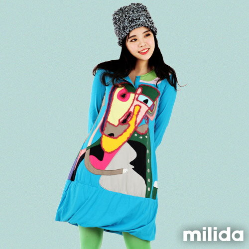 【milida】☆秋冬單品☆洋裝款☆甜美風連身裙