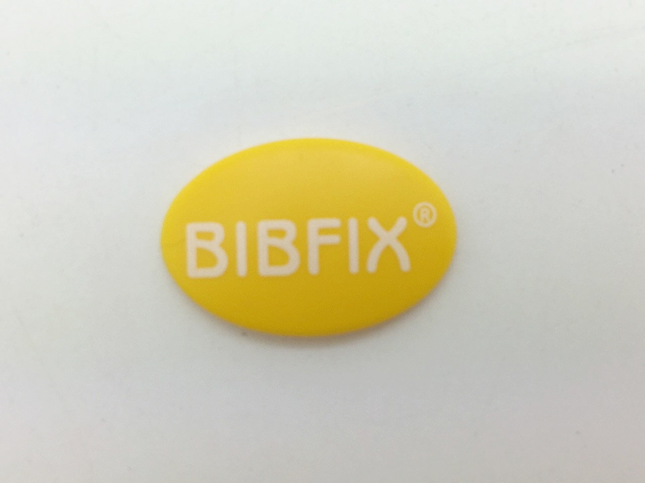 Bibfix號碼布塑膠扣 (黃色)