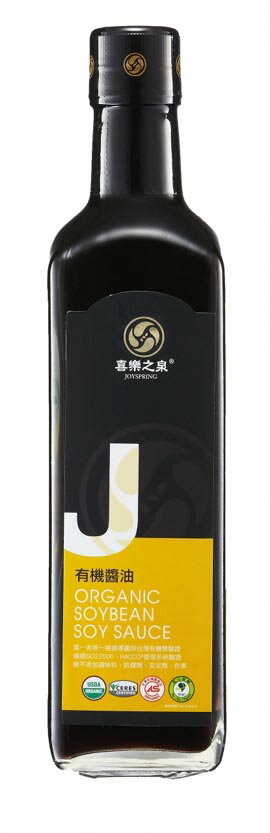 喜樂之泉~有機黃豆醬油500ml/罐