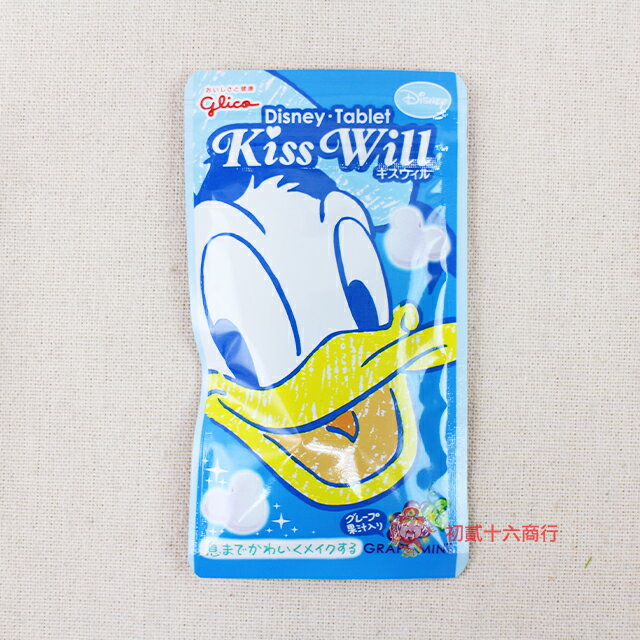 【0216零食會社】日本KissWill葡萄薄荷糖11g