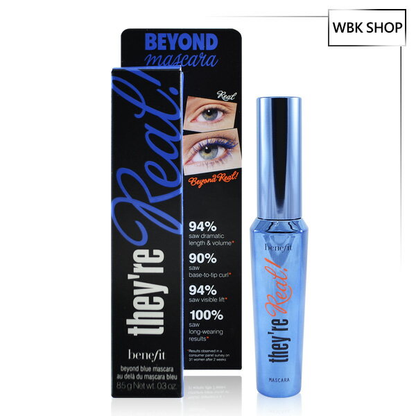 Benefit 假不了!真輕盈睫毛膏 8.5g #藍色 They're Real - Blue - WBK SHOP