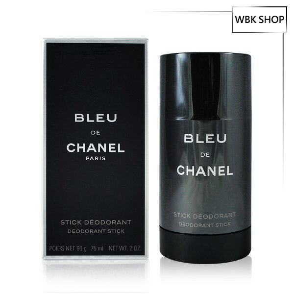 【WBK SHOP】CHANEL 香奈兒 Bleu 藍色男性體香膏 60g Bleu de Chanel Deodorant Stick