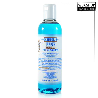 【WBK SHOP】Kiehl's 契爾氏 藍色收斂潔面露 Blue Herbal Gel Cleanser 250ml