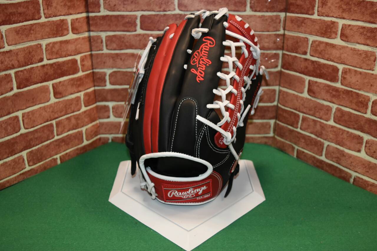 【軟式】日本 Rawlings 即戰型棒球手套 12.5" (GR5FG8- B/RD)