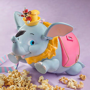 日本直送 東京迪士尼限定 小飛象 爆米花桶 全新品