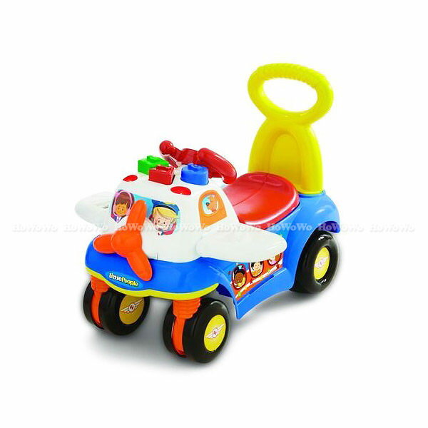 費雪牌Fisher Price 造型飛機踏步車 8327