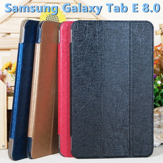 【超薄三折】三星 SAMSUNG Galaxy Tab E 8.0 T377/SM-T3777 專用平板側掀皮套/翻頁式平板保護套/保護殼/立架展示  