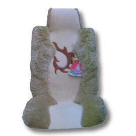 聖火咖啡色冬季毛絨毛毯墊104