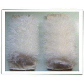 皮毛一體羊毛 保暖禦寒-直筒型(1對裝)