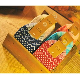 日系民族風襪每色各兩雙共10雙入(女)-7001006