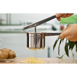 【壓汁器-手動-304不銹鋼(食品級)】簡易水果榨汁機 壓柳丁檸檬等 結實耐用(29*12*10cm)-8001004