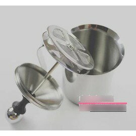 【不銹鋼雙層奶泡器-L13*W9.5*H17.5cm-400ml-2個/組】卡布奇諾打奶器 發泡器 打奶泡杯 壺 花式咖啡必備-7501007