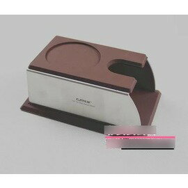 【壓粉座-不銹鋼一體成型-14.3*9.2*高5.7cm-1個/組】壓粉座 填壓座 咖啡壓粉器支撐座 架子 意式咖啡玩家必備 -7501007