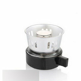 【小型酒精燈-不銹鋼罩-95%醫用酒精-1套/組】多用途摩卡壺 虹吸式咖啡壺 花茶壺 打奶壺加熱器具 -7501008