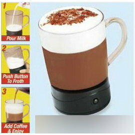 【全自動電動打奶杯-2節AA5號電池-250ml-1套/組】卡布基諾奶泡器 電動攪拌杯,也可以DIY面膜使用(產品不含電池)-7501008