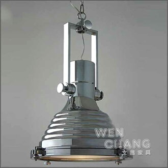*文昌家具*燈 工業風重金屬 鐵藝 鐵鍊 杜克吊燈 LC015