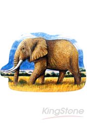 小朋友創意造型拼圖：非洲象