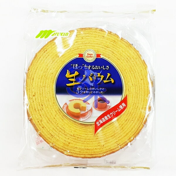 (日本) 丸金 Marukin 年輪蛋糕1個 310公克 特價 120元 【4978323900054】( 鮮奶年輪蛋糕 )