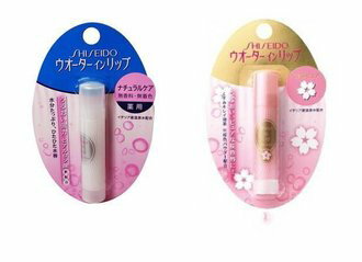 香水1986☆SHISEIDO資生堂 水潤護唇膏 3.5g 無色無味 櫻花潤色 二款任選