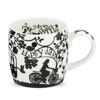 Royal Worcester 英國骨瓷馬克杯禮盒組 - 夏日時光(Summer time)