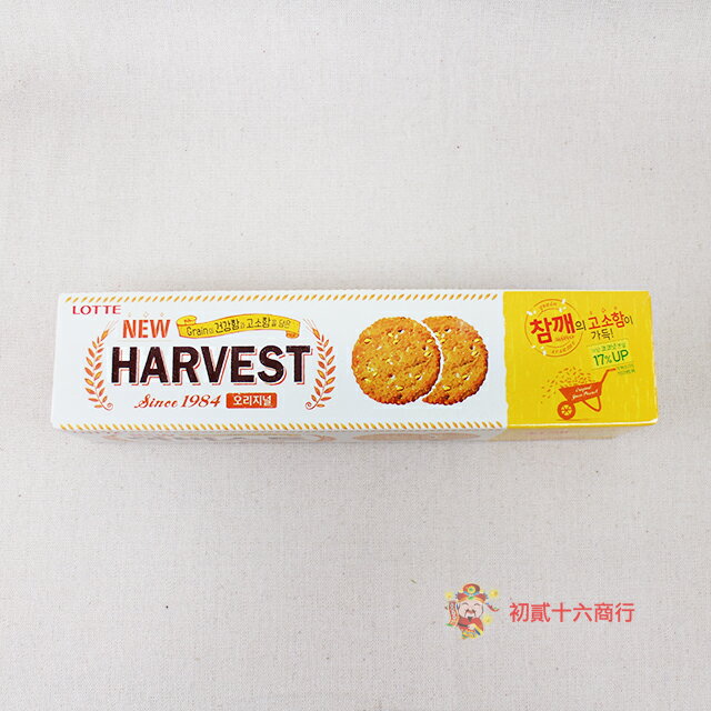 【0216零食會社】LOTTE Harvest穀物脆餅100g