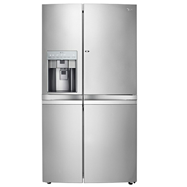 【LG樂金】775公升門中門魔術空間對開冰箱。精緻銀／GR-DP78N
