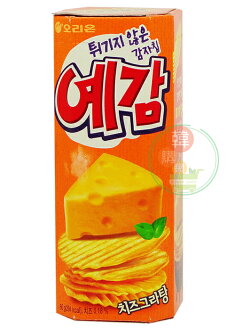 【韓購網】韓國Orion洋芋片(起司口味)60g香濃起司與香脆馬鈴薯碰撞出欲罷不能的口味韓國暢銷餅乾特產名產韓國食品韓國必買預感洋芋片