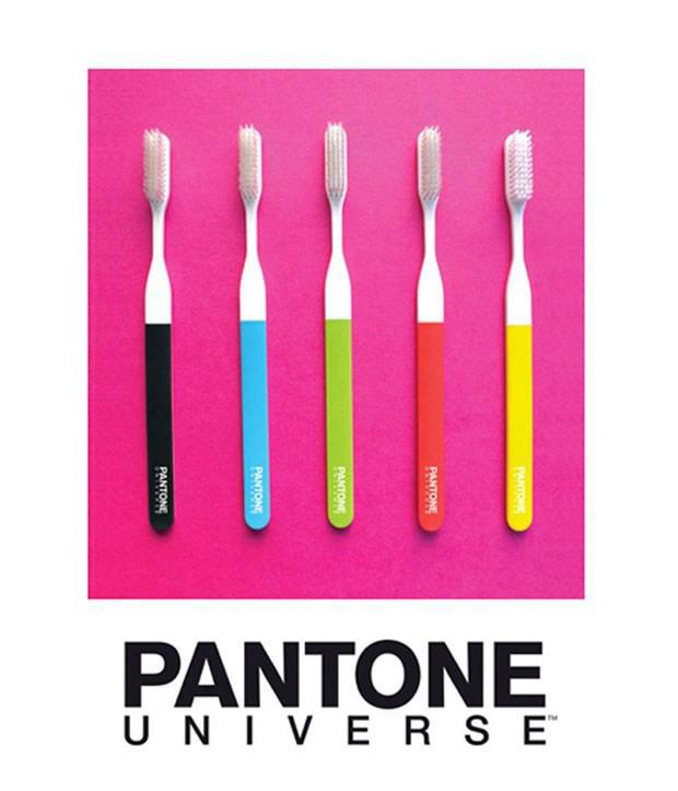 美國 Kikkerland PANTONE 5色軟毛牙刷(5入)