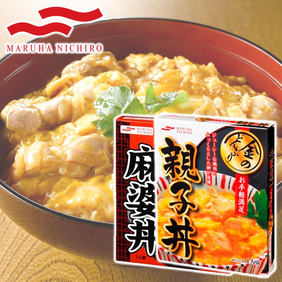 【maruha nichiro】黄金亲子丼/黄金四川风麻婆丼料理包 1人份 210g