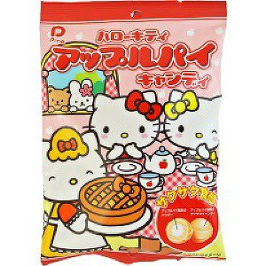 日本PINE KITTY蘋果風味糖 日本進口