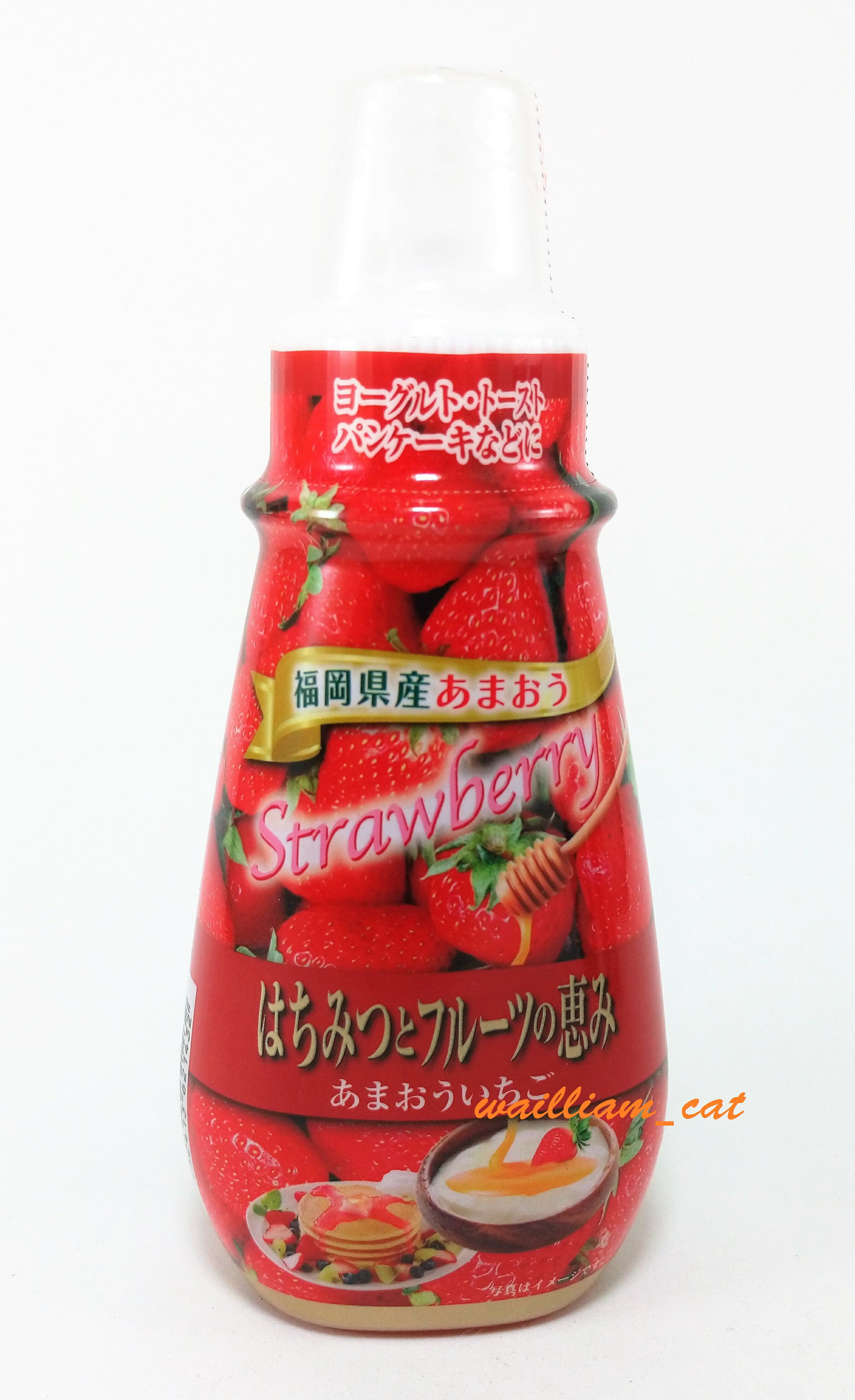 正榮 蜂蜜糖漿(草莓)240g/鬆餅糖漿/4952413621432