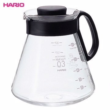 【HARIO】XVD-80B 可微波耐熱咖啡壺 800ml 咖啡壺 茶壺 玻璃壺 熱水壺 刻度 耐熱 環型把手