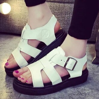 ★春鞋現貨專區★涼鞋 朴信惠韓版厚底羅馬涼鞋【S1142】☆雙兒網☆