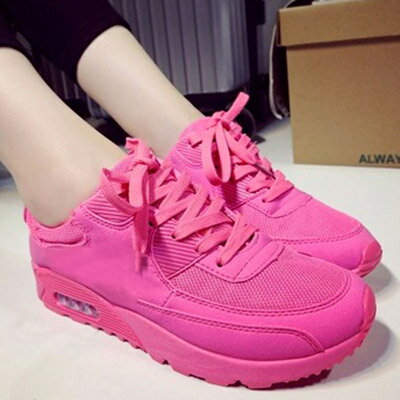 休閒鞋 韓版流行螢光色運動風休閒鞋【S1145】☆雙兒網☆