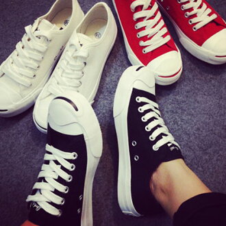 帆布鞋 韓版ulzzang超潮開口笑休閒帆布鞋【S911】☆雙兒網☆