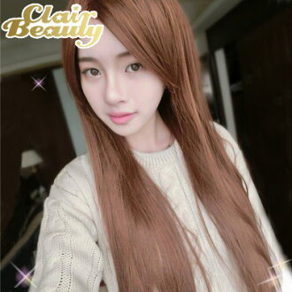 超氣質長80公分韓歐妮最愛甜心長瀏海長直髮【MC203】高仿真整頂假髮雙兒網