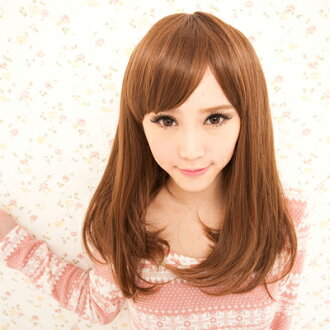雙兒網HOT!材質再升級新耐熱假髮【MC082】VIVI雜誌推薦加藤微捲梨花頭假髮