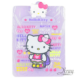 X射線【C103700】Kitty立體造形文件夾板,文具用品/開學必備/辦公用品