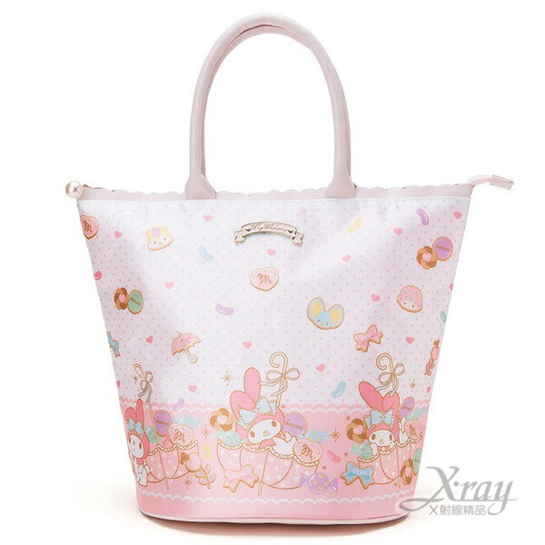X射線【C860922】美樂蒂手提袋(粉底餅乾)，水桶包/ 手提包