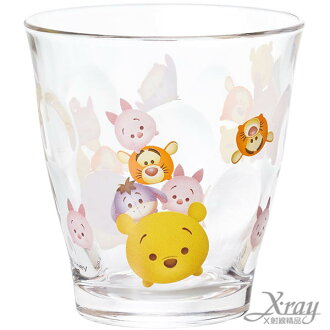 X射線【C065599】玻璃杯-小熊維尼,開學必備/萬用罐/迪士尼 - 限時優惠好康折扣