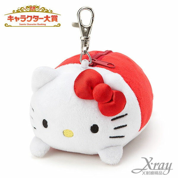 X射線【C487129】Hello Kitty 造型車票套，零錢包/萬用包/包包/票夾