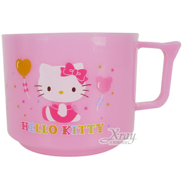 X射線【C101485】kitty馬戲團塑膠杯(有耳)，漱口杯/水杯//開學必備