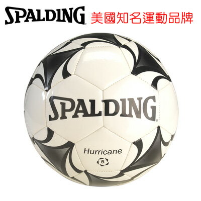 永昌文具【SPALDING】 斯伯丁 足球系列 SPA64718 TPU+EVA 合成皮足球(白黑) 5號 /個