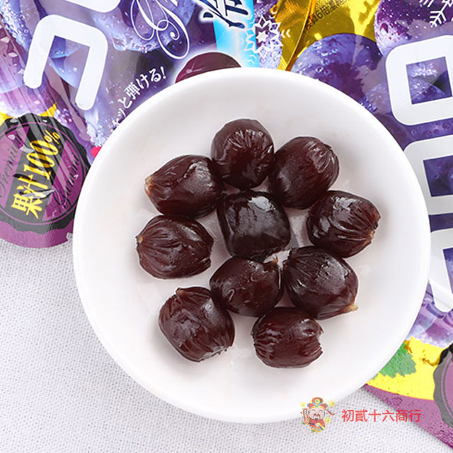 【0216零食會社】日本UHA味覺糖-Kororo紫葡萄軟糖40g
