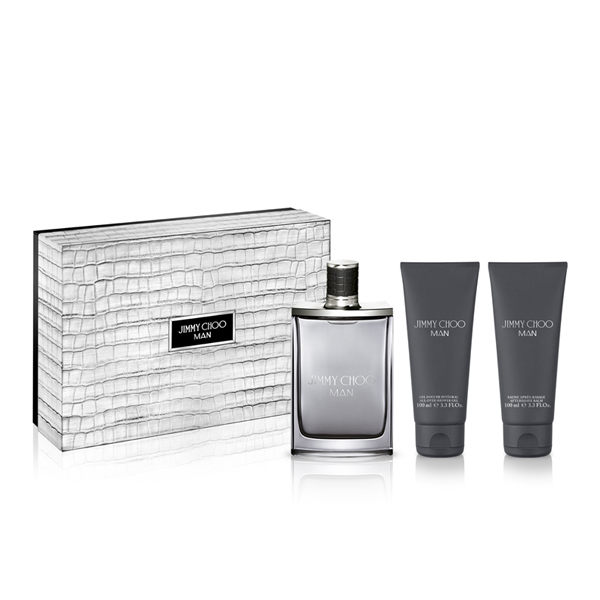 JIMMY CHOO 同名男性淡香水禮盒(淡香水100ml+鬍後乳100ml+沐浴精100ml)公司貨 《Belle倍莉小舖》